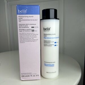 BELIF Moisturizing Bomb Milky-texture Toner Best For Dry Skin NIB 6.7 Oz